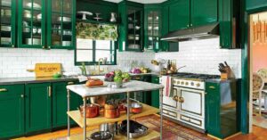 Green Kitchen Dark Cabinets Ideas in 2024 A Modern Guide