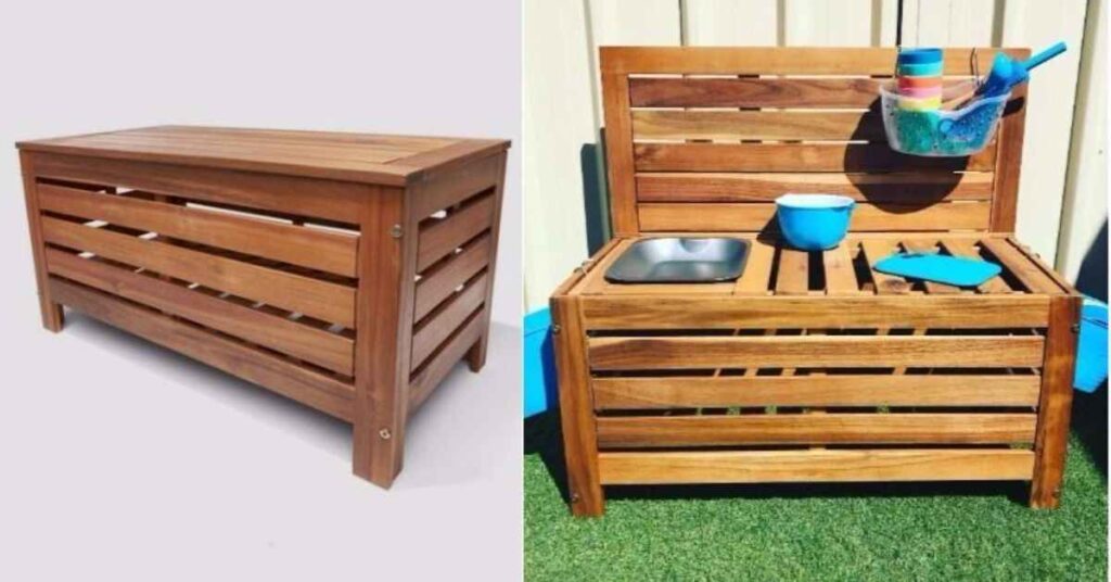 IKEA Hack Mud Kitchen 