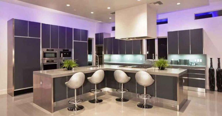 Modern kitchen spotlight