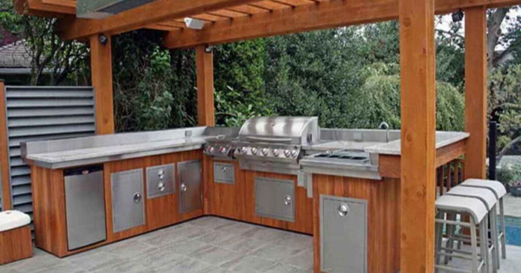 Outdoor kitchen ideas DIY 