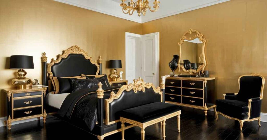 Shopping Tips for Black and Gold Bedroom Furniture 