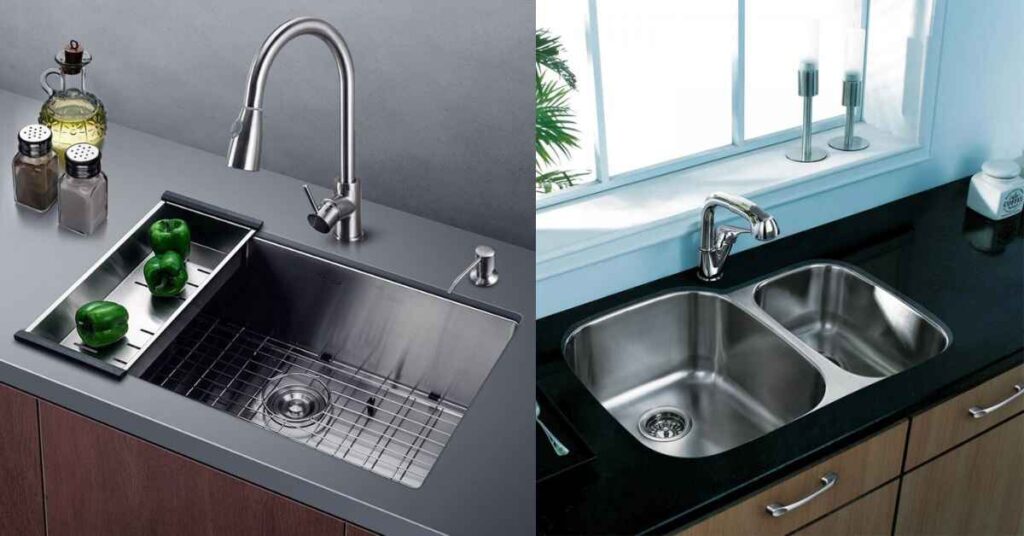 Undermount Double Kitchen Sinks 