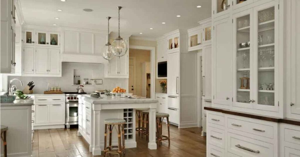 White Dove Kitchen Cabinets and Walls Creating a Cohesive Look 