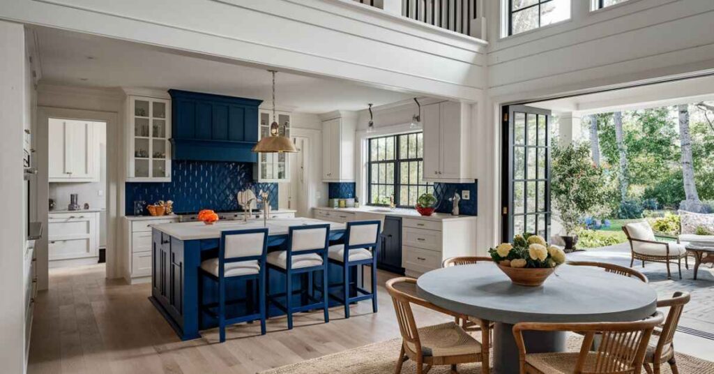 blue and white kitchen ideas is 2024