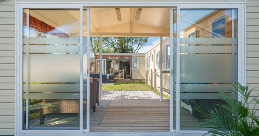 Benefits of Installing Glass Doors in Mobile Homes 