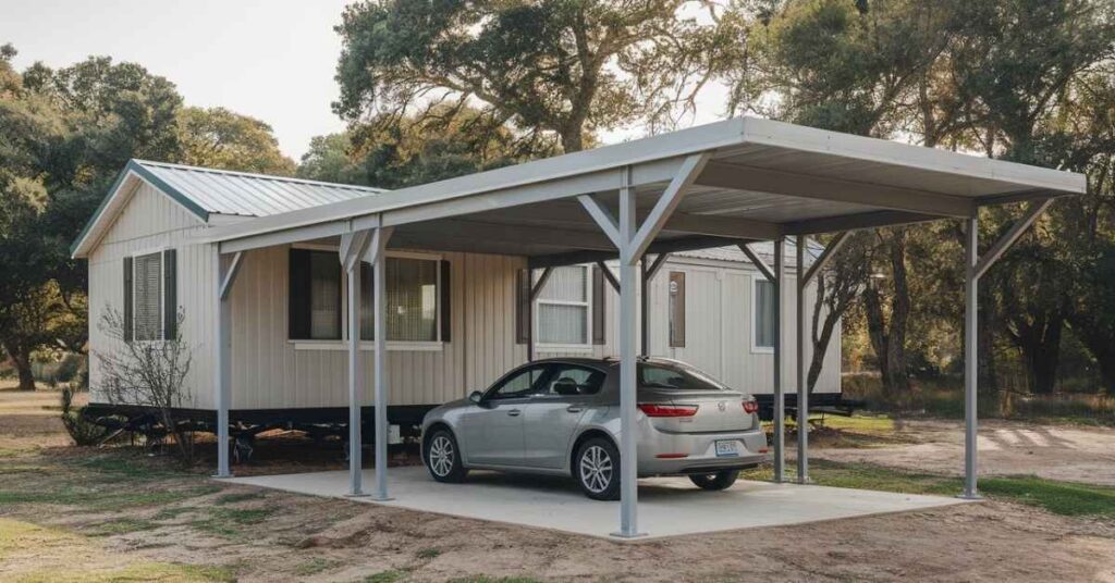 Carport For Mobile Home