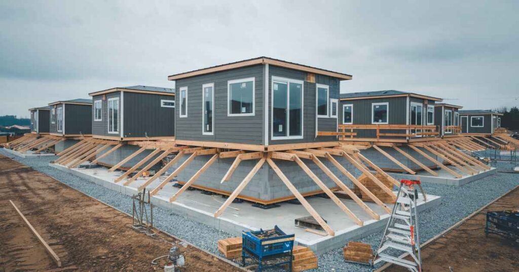 Construction Process of Modular Homes with Basement