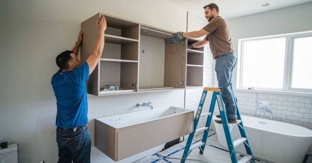 Installation Maintenance of Floating Bathroom Cabinets