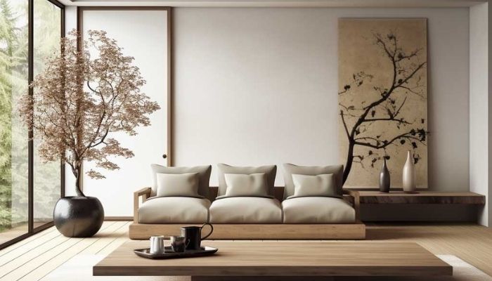 Japandi living room ideas