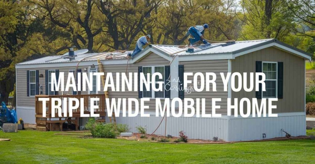 Maintaining and Caring for Your Triple Wide Mobile Home