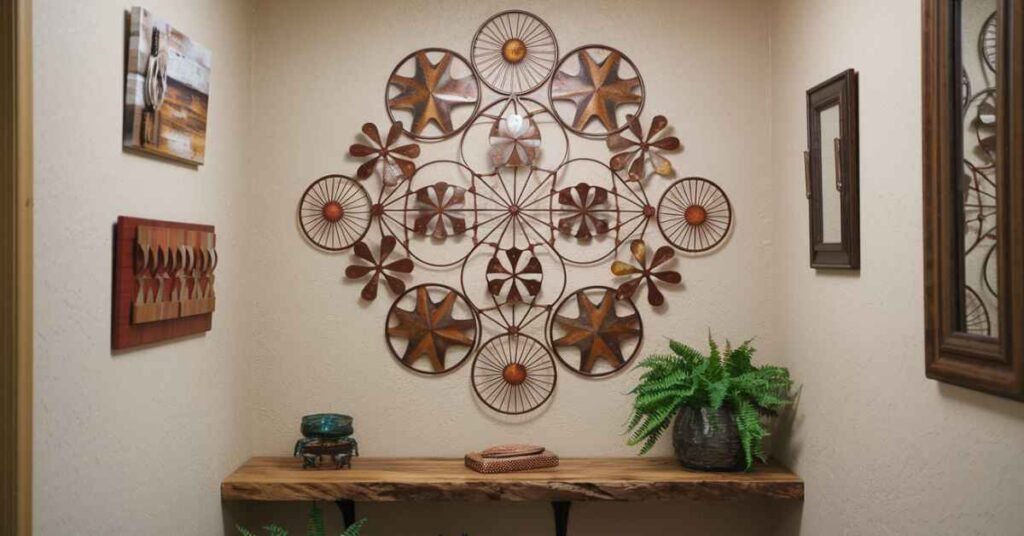 Metal Wall Decor Ideas for Small Spaces 