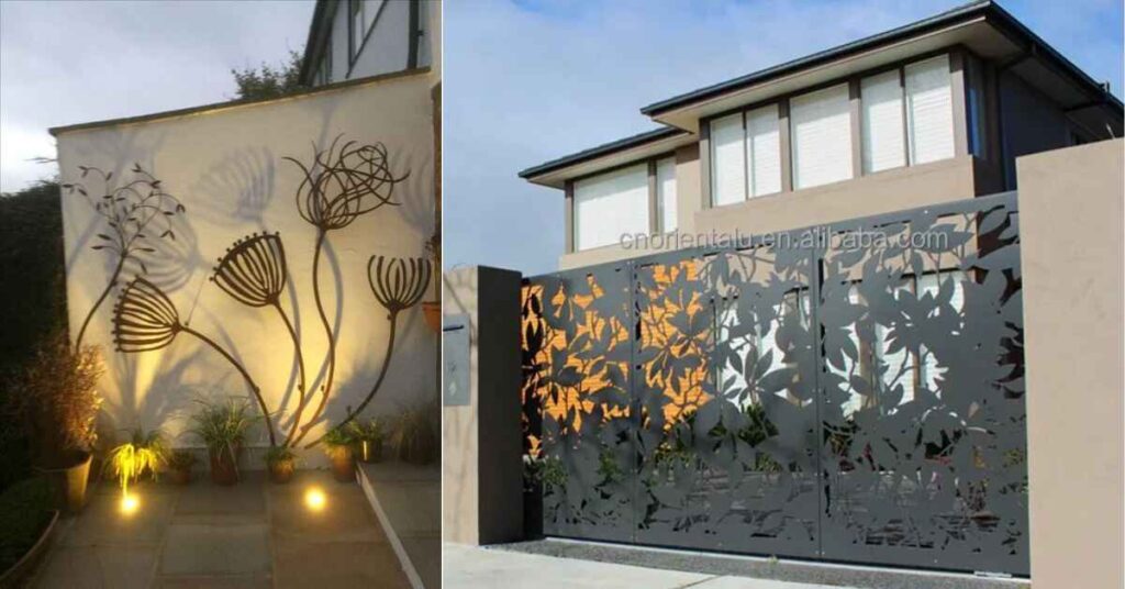 Metal Wall Decor Outdoor 