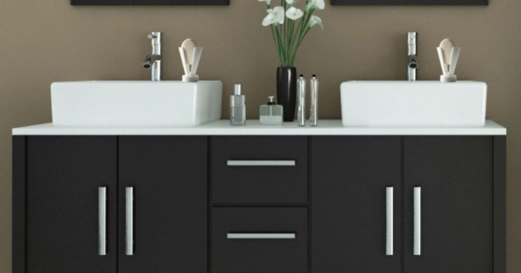 Modern Bathroom Vanity with Sink 