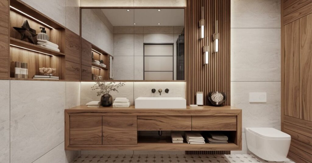 Modern Wood Bathroom Vanity Ideas with a Contemporary Design 