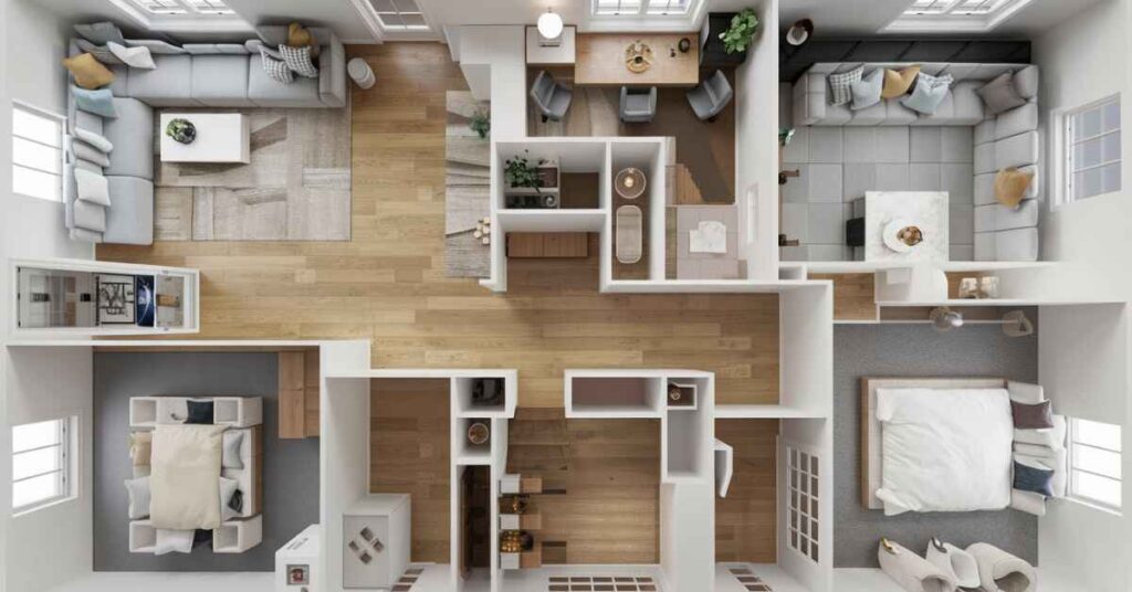 Modular homes with basement floor plans 