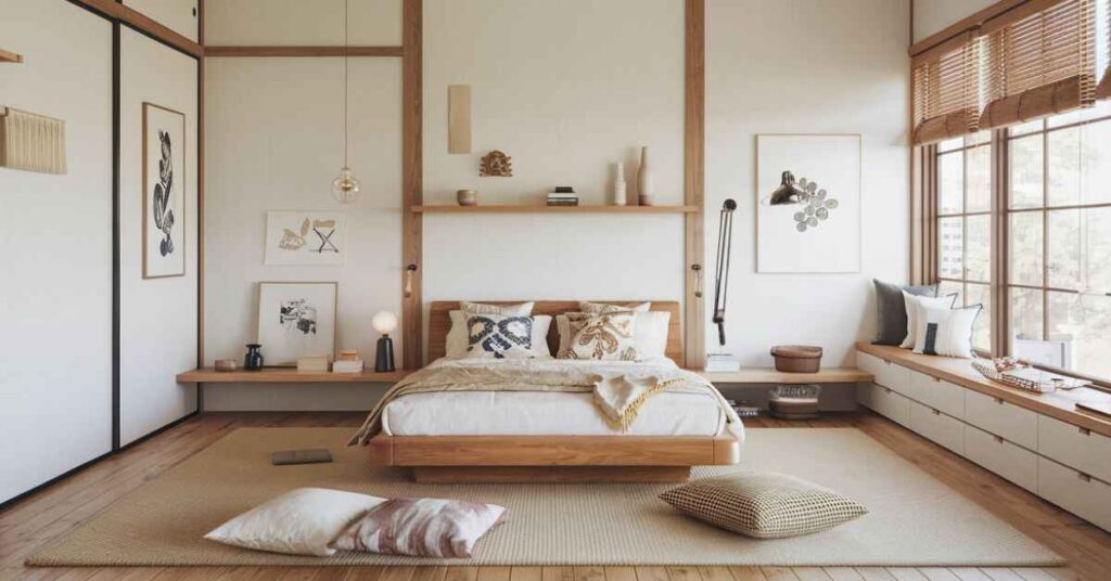 Seasonal Adjustments in Japandi Bedrooms 