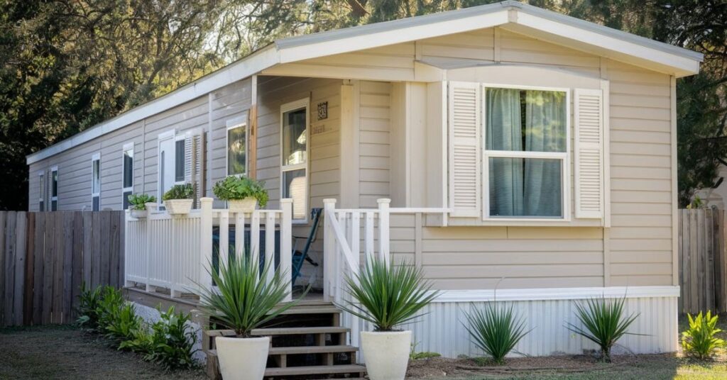 Single wide mobile home exterior paint colors 