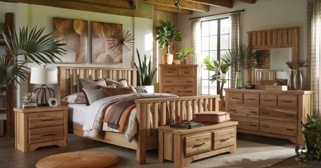 Solid wood bedroom furniture clearance 