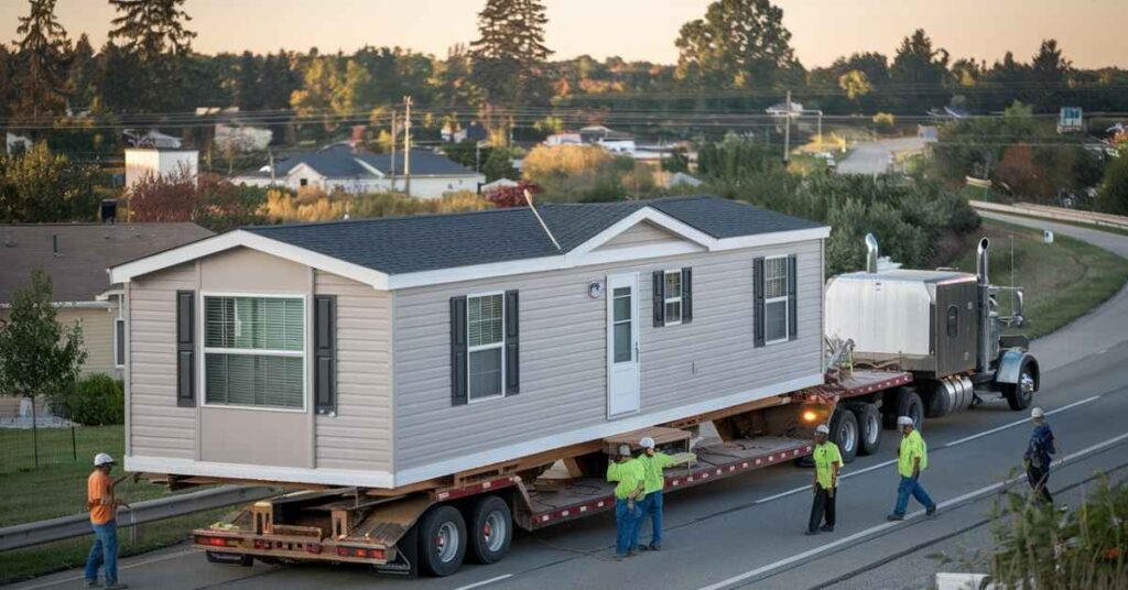 Trade Services with a Professional Manufactured Home Move