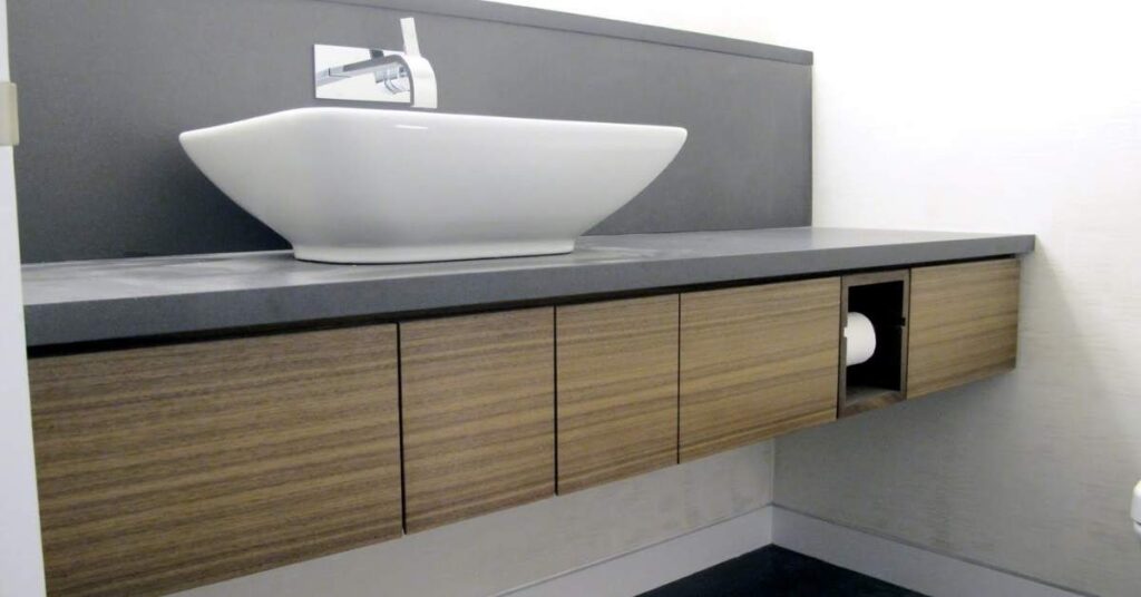 Wall Mounted or Floating Bathroom Vanities