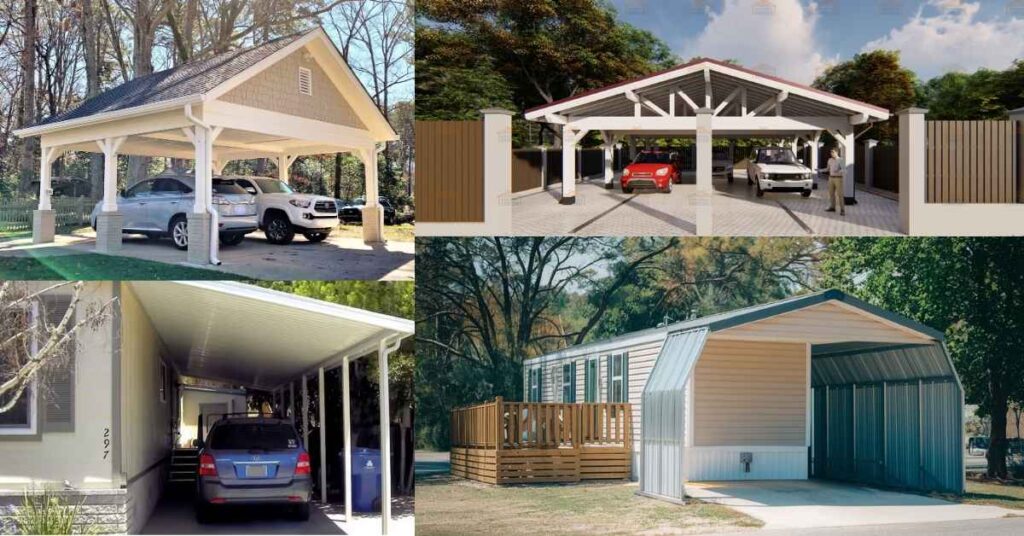 What Are Different Types Of Mobile Home Carports 