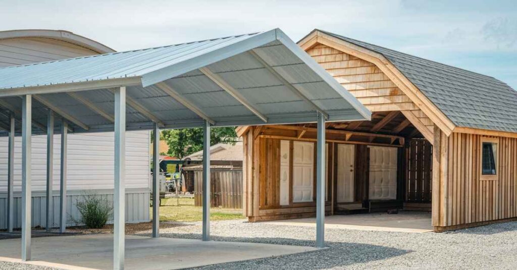 What Are Different Types Of Mobile Home Carports