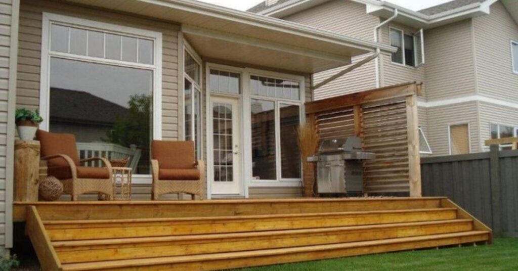 Wooden decks for mobile homes 