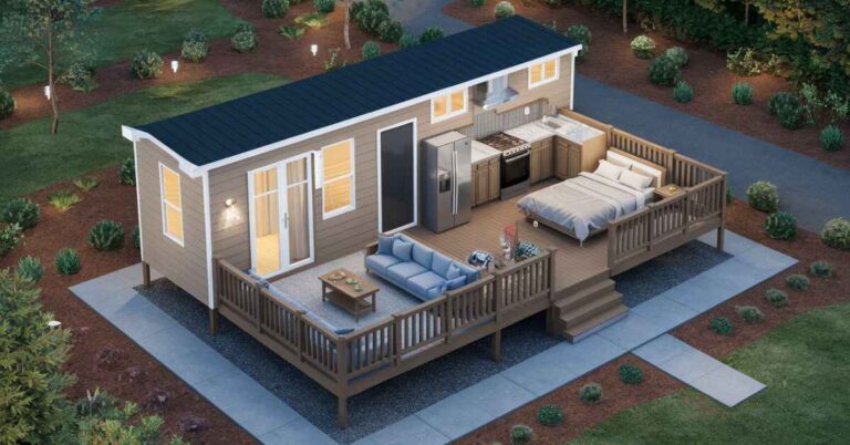 one bedroom modular homes