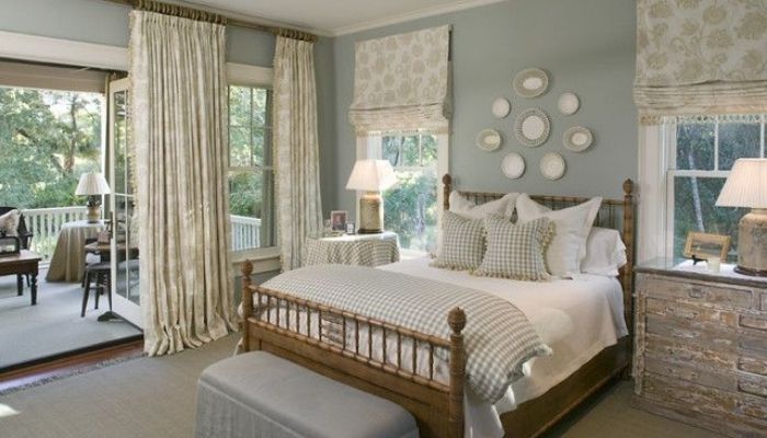 Bedroom with French Doors