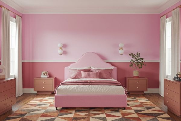 Combining Bubblegum Pink with Earthy Tones