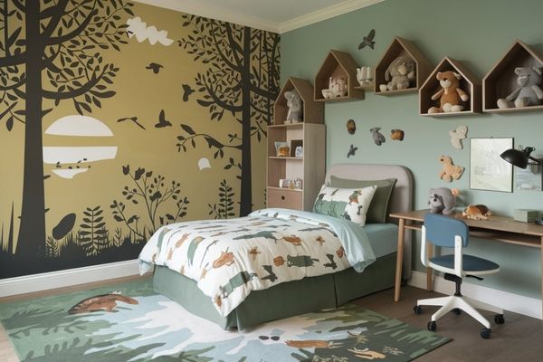 Forest Themed Bedroom Boy