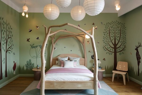 Forest Themed Bedroom Girl