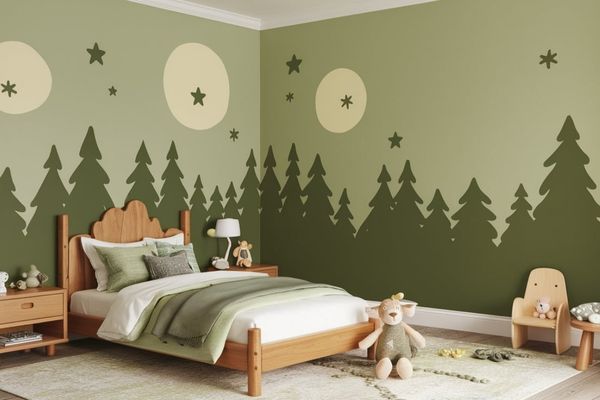 Forest Themed Bedroom Kid