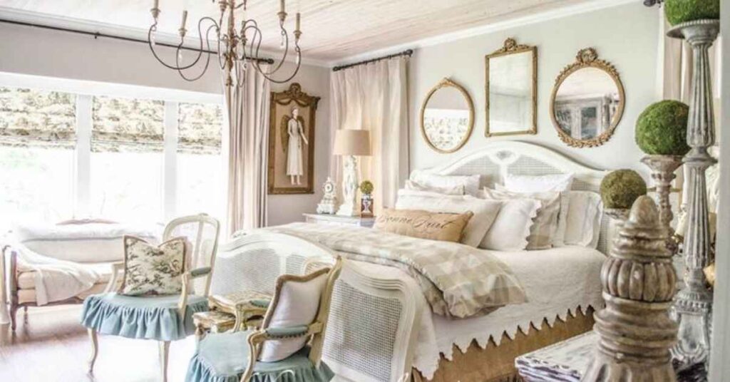 French Country Cottage Bedroom