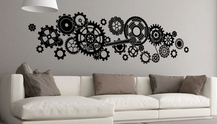 Gears and Cogs Wall Art 