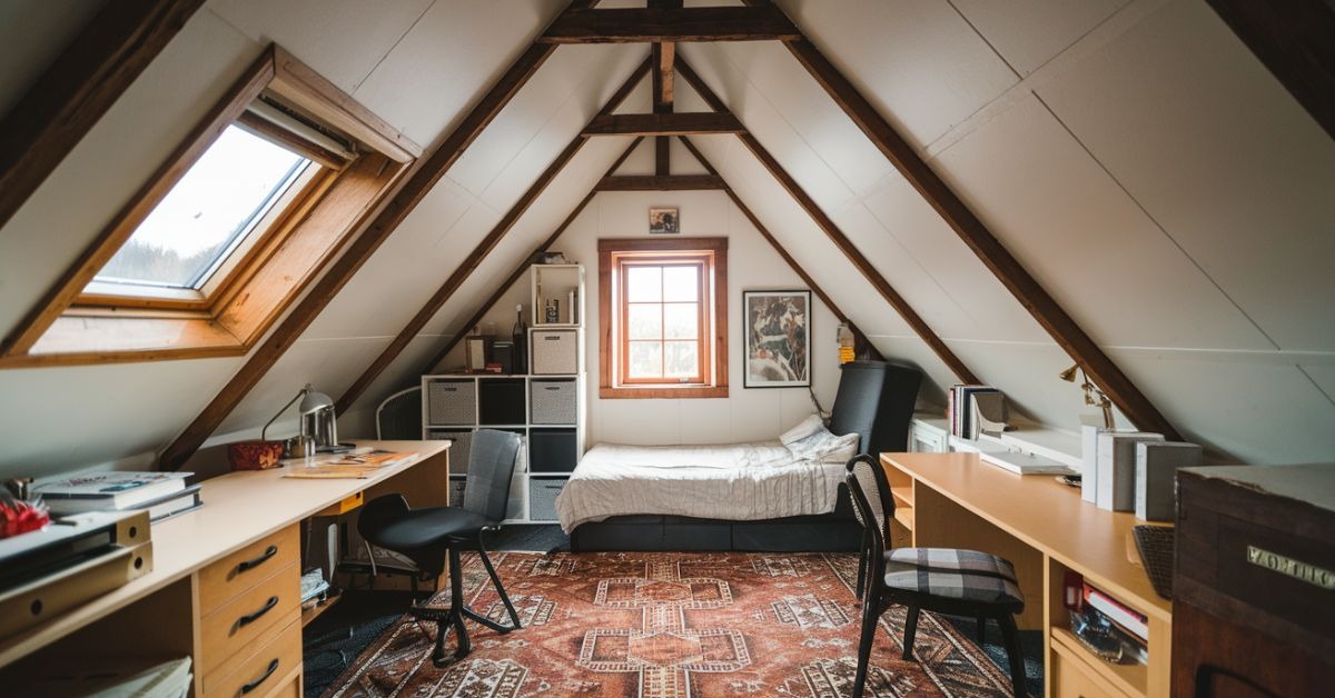 Low Ceiling Small Attic Room Ideas