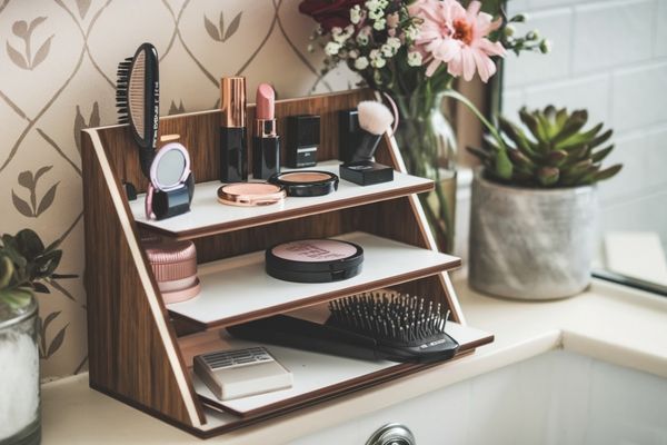 Makeup & Hair Tool Organizer