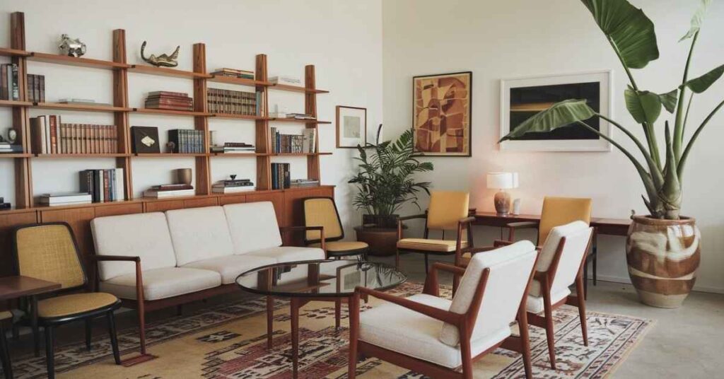 Midcentury Modern Living Space