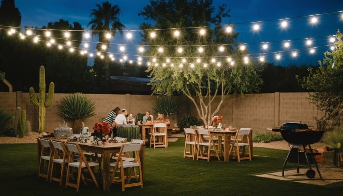 Overhead String Lights 