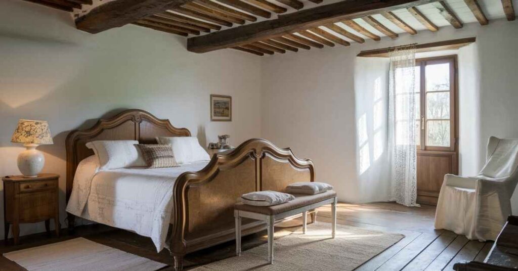 Rustic French Country Bedroom