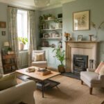 Small English Cottage Living Room