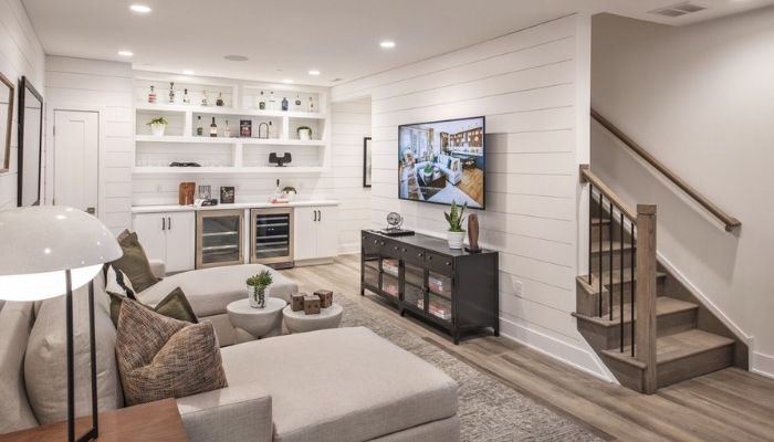 Small Finished Basement Ideas