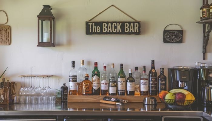 The back bar 