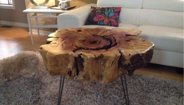 Tree Stump Side Tables