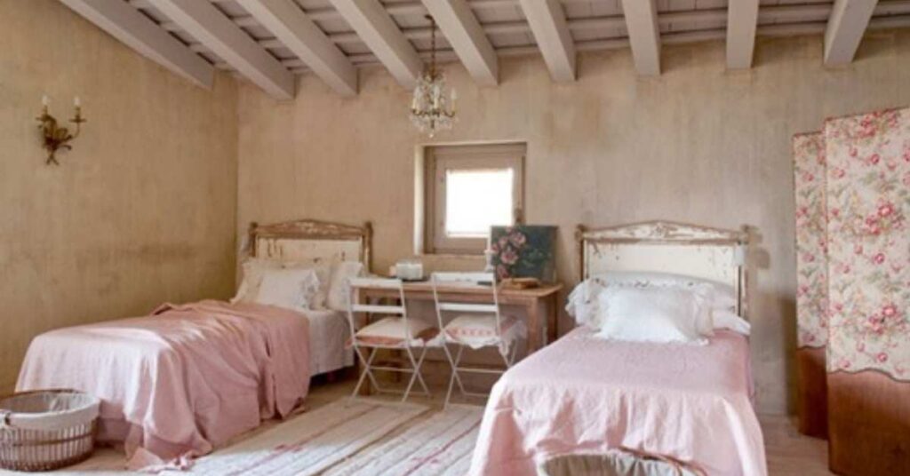 Warm French Country Bedrooms