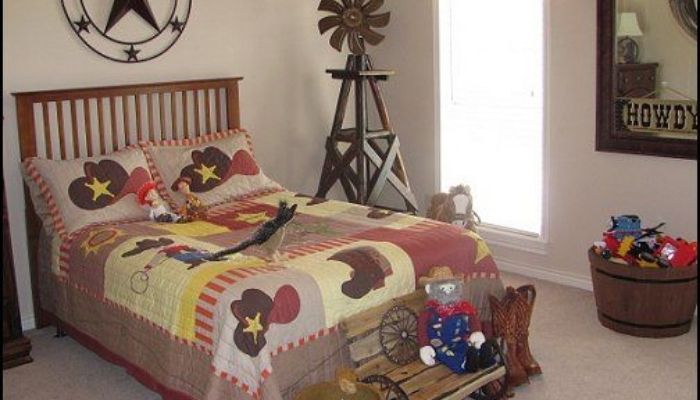 Western Themed Bedroom